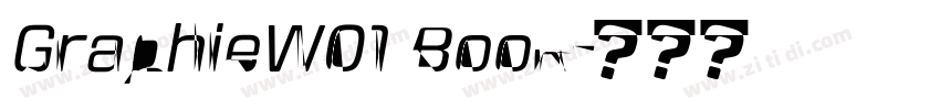GraphieW01 Book字体转换